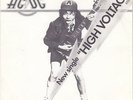 AC/DC HIGH VOLTAGE/LIVE WIRE.FIRST U.K. PICTURE SLEEVE 7