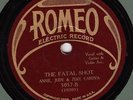 78rpm Prewar Hillbilly – Anne, Judy, and Zeke Canova – Romeo 5057