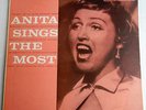 ANITA O'DAY Anita Sings The Most MINT 1957 CLEF LOGO VERVE MONO LP DEEP GROOVE