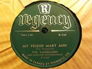 THE VANGUARDS Baby Doll / My Friend Mary Ann 78 Canada Only Doo Wop LISTEN HEAR