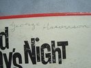 THE BEATLES/A HARD DAYS NIGHT/ Vinyl LP SIGNED BY GEORGE HARRISON/United Artists