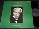 KARL SUSKE Albert Schweitzer - Ein Gedenkkonzert / DDR LP 1975 ETERNA 826745