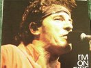 Bruce Spriongsteen, Spanish, one sided, white promo, I'm On Fire, M-