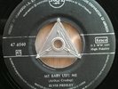 ELVIS PRESLEY   German. ELECTRA My Baby Left Me RCA 47-6540/miss print