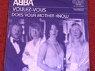 ABBA,CHILE RARE SINGLE WITH PS, VOULEZ VOUS, UNPLAYED