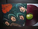 Beatles Rubber Soul Japan Apple 1st Press LP INSERT RED WAX