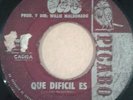 LOS INTOCABLES - Que dificil es / rare PSYCH FUZZ GARAGE El Salvador 45