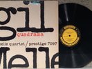 GIL MELLE QUARTET Quadrama ORIG MONO LP DG Prestige YELLOW W 50th ST Label RVG 