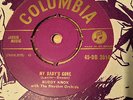 BUDDY KNOX;MY BABY'S GONE/PARTY DOLL,COLUMBIA 45-DB3914 GOLD