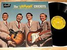 BUDDY HOLLY THE CHIRPING CRICKETS ORIGINAL BRUNSWICK PROMO LP W TEXTURED COVER