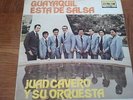 JUAN CAVERO Y SU ORQUESTRA - GUAYAQUIL ESTA DE SALSA - LP - VG