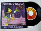 45 GIRI 7° CARTONI ANIMATI  SIGLA TV CONTE DACULA CRISTINA D'AVENA