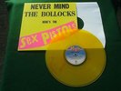 SEX PISTOLS NEVER MIND THE BOLLOCKS LP YELLOW VINYL NEW AND MINT LTD TO 500