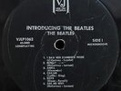 BEATLES '64 Beatles US VeeJay LP - Introducing the Beatles V2 ALL-BLACK BRACKETS