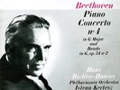 RICHTER-HAASER /Beethoven Concerto No.4/ Columbia Turquoise Blue&Silver SAX 2403