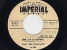 '56 N.O. R&B/Mambo DAVE BARTHOLOMEW Shrimp & Gumbo/Old Cowhand IMPERIAL M- HEAR
