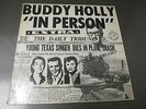 Buddy Holly ?– In Person: Volume #2 LP Cricket Records C002000 EX/EX Shrink