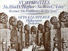 KLEMPERER / Mozart Symphony No.35 & 36 / Columbia Turquoise Blue&Silver SAX 2436