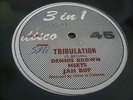 Dennis Brown Tribulation Rare Killer Roots 12
