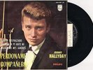 JOHNNY HALLYDAY PERDONAME COMPANERO 45 TOURS VINYL VAR 2 ESPAGNOL ESPAGNE SPAIN
