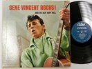 GENE VINCENT Rocks and the BLUE CAPS Roll LP Turquoise label CAPITOL T 970 #T
