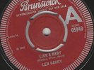 UK BRUNSWICK RED DEMO - LIKE A BABY/HAPPINESS (IS A GIRL LIKE YOU) - LEN BARRY