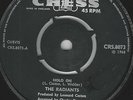 HOLD ON /I'M SO GLAD I'M THE LOSER - THE RADIANTS - UK CHESS