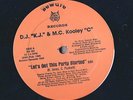 DJ KJ & MC KOOLEY C 1986 ELECTRO RAP 12