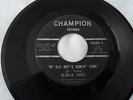 GLORIA JONES My Bad Boy's Comin Home / Tainted Love CHAMPION Records 45