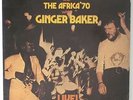 Fela Ransome Kuti & The Africa '70 w/ Ginger Baker - Live LP - Makossa VG+