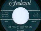IKE TURNER & HIS KINGS OF RHYTHM She Made My Blood MOD R&B FEVER 45 on FEDERAL