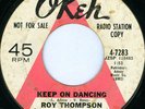 ROY THOMPSON Keep On Dancing NORTHERN SOUL PROMO 45 on OKEH