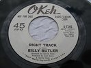 BILLY BUTLER BOSTON MONKEY/RIGHT TRACK OKEH D.J. copy Northern Soul  (VG+) 45