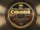 CHRIS BOUCHILLON-BORN IN HARD LUCK/THE MEDICINE SHOW-COLUMBIA 15151 78 RPM