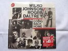 ROGER DALTREY AND WILKO JOHNSON 'GOING BACK HOME' GENUINE WILKO SIGNED LP MINT