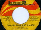 THE KRASH BAND So I Can Make This Change GARY INDIANA SWEET SOUL 45 on LIBERATED