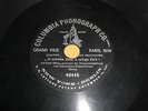 FRANZ PORTEN COLUMBIA 78 RPM RECORD 40446 STANDARD HOLE GERMAN IMPORT