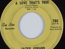 Rockabilly 45 JACKIE GERARD Gonna Find a Love That's True RAY STAR HEAR