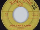 Rockabilly Teen 45 REGGIE PERKINS High School Caesar RAY NOTE HEAR