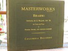 US COLUMBIA SET CM-155: TOSCHA SEIDEL PLAYS BRAHMS VIOLIN SONATA No. 3 (1930)