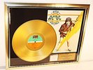 AC/DC, High Voltage, mit Cover Gold Record, goldene Schallplatte, platin, AC DC