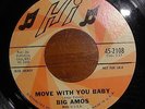 NEW BREED Northern Soul MOD R & B 45 - BIG AMOS Move With You Baby HI 2108 Promo