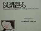 The SHEFFIELD DRUM RECORD.. DIRECT TO DISC..USED