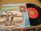 45t johnny hallyday les chevaliers du ciel label rouge etat neuf