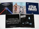 STAR WARS+ THE EMPIRE STRIKES BACK+ RETURN OF THE JEDI---5 SOUNDTRACKS+ POSTER