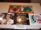Blink 182 Hot Topic Splatter Series SET of 5 SEALED LPs Cheshire Cat/Buddha