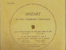 Mozart - Lola Bobesco, Giusto Cappone; Karl Ristenpart - Discophiles Francais