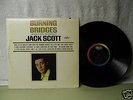 Jack Scott LP Burning Bridges 1964 Very Nice Mono Orig Capitol T 2035