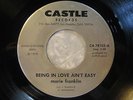 MARIE FRANKLIN 45 Being In Love Aint Easy CASTLE rare 70's modern soul
