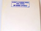 JIMI HENDRIX LP INCIDENT AT RAINBOW BRIDGE, MAUI (yellow transparent)